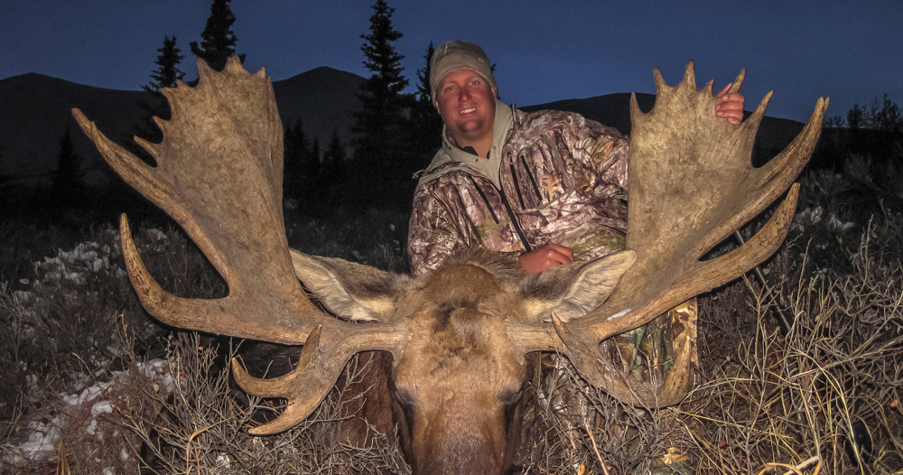 Hunter Andy Wilken's Moose Harvest