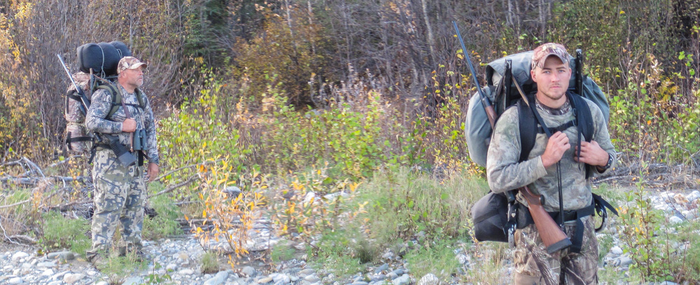 Father and Son Backpacking