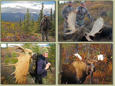 Alaska hunting, Matt Behm, Ruby Fortner