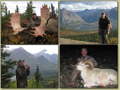 Guided Moose hunting in Alaska, Outfiier for Sheep Hunting in Alaska